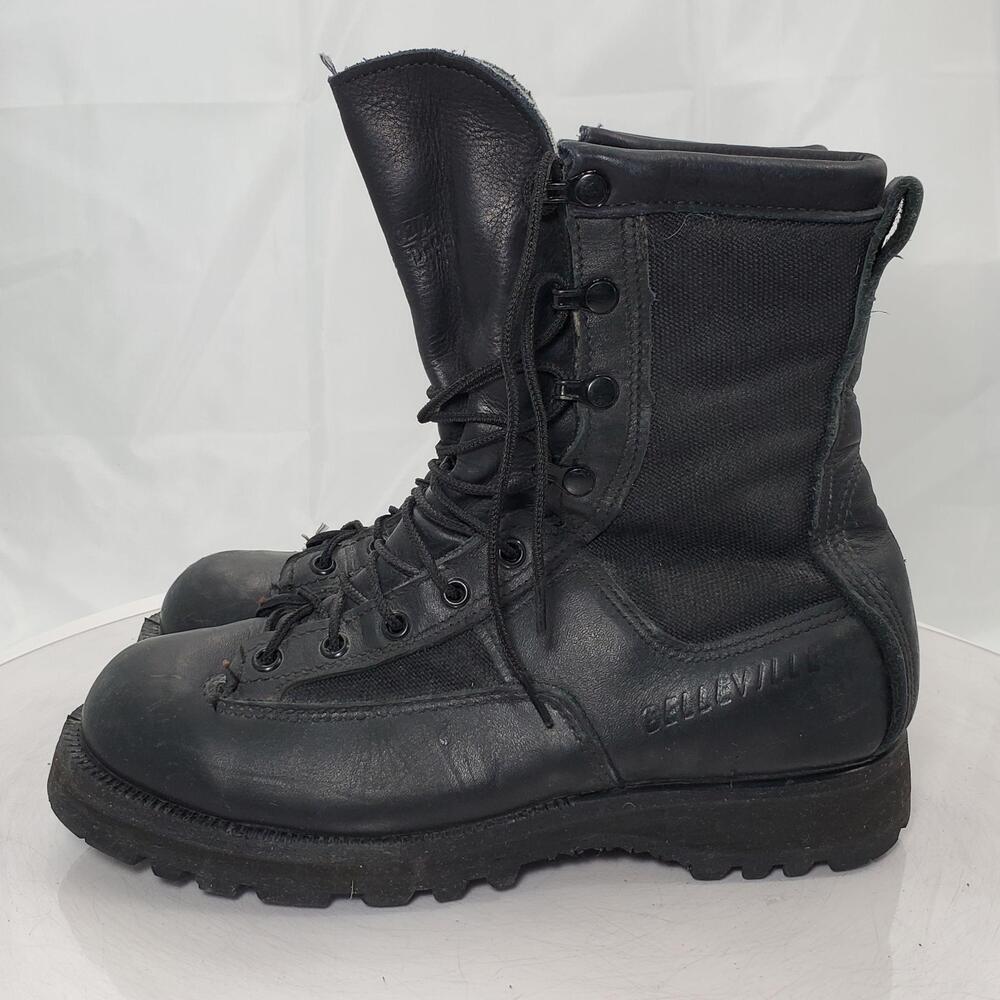 Belleville 700 Gore-Tex Combat Boots Men 6.5 R Black Vibram Waterproof Military